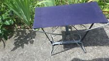 Siège pliant de pêche , chasse en toile  bleu Chaise Pliante Hauteur 30cm