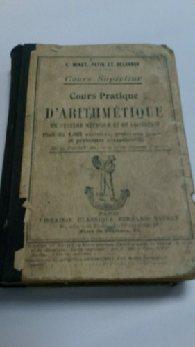 Cours pratique arithmétique - pratique, d'arithmétique
