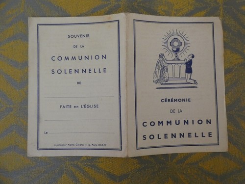Document religieux ceremonie - document,
