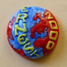 Fève pub perso - Patisserie Ernest à Cannes - 2000 - Terre An 2000