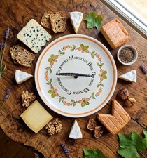 Assiette fromages vintage - assiette,