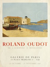 ROLAND OUDOT - Affiche poster