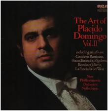 LP The Art Of Placido Domingo