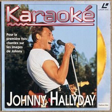 Laserdisc Karaoké Johnny Hallyday