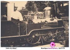 FÊTE FORAINE SAINT-GERMAIN, MANÈGE TRAIN À VAPEUR, MÉTIER FORAIN, 1950  -R79