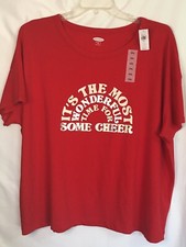 NWT OLD NAVY Red S/S T-shirt