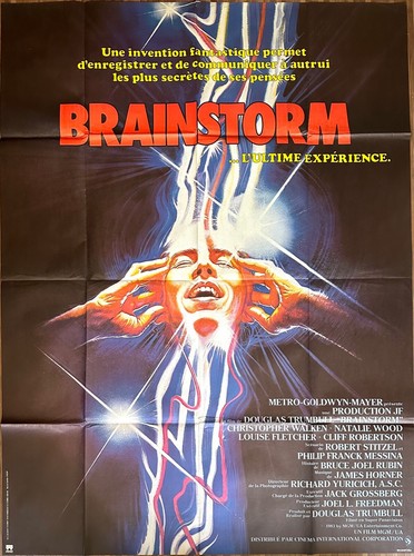Affiche cinéma brainstorm - cinéma,
