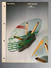 Paolo Deganello  Catalogue Cassina Artifici '80