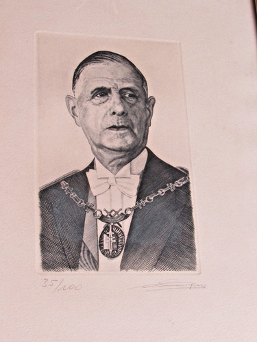 Ancienne lithographie gravure - lithographie,