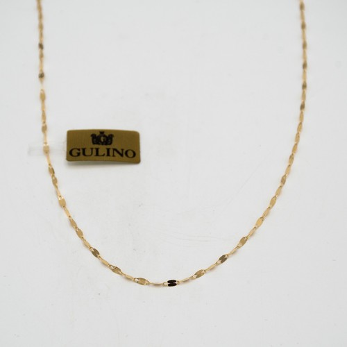 Collier femme jaune 18 - or,