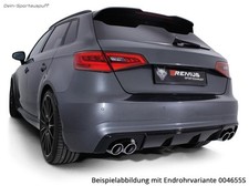 Remus Système D'Échappement de Sport depuis la Cat. Ø76 Audi RS3 367 Ch Chaque