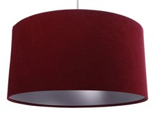 Suspension Bordeaux Argent