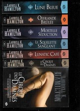 Lot de six Laurel. K. Hamilton : Une aventure d'Anita Blake - Editions Milady