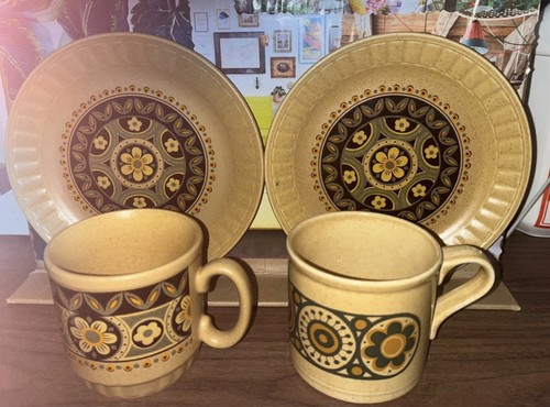 Mugs assiettes vintage - mugs,