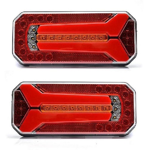 Feux arrière led 12v 24v - 2x, 12v/24v