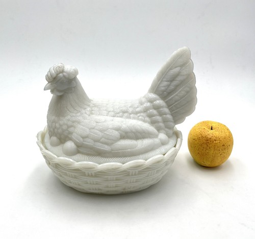 Grande boite poule opaline - en,