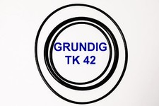 COURROIES SET GRUNDIG TK 42