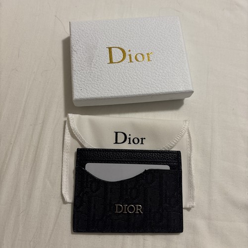 Dior porte cartes toile - dior,