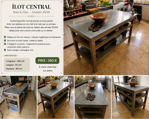 îlot central ancien - Îlot, bois