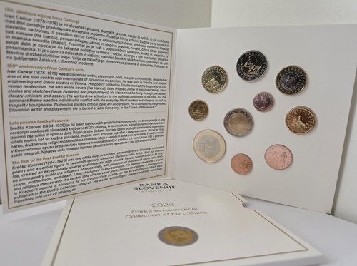 Coffret euros slovénie - bu,