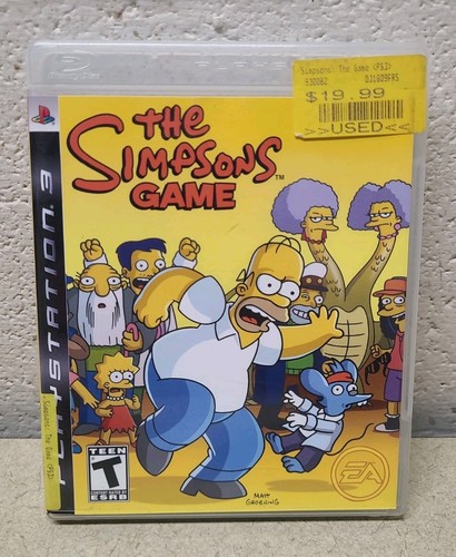 The simpsons game - the, (sony