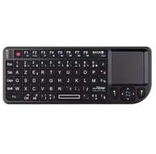 Mini Clavier sans fil 2.4G pavé tactile, rétroéclairage 7 couleurs, PC/TV Box