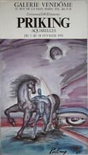 Affiche d’exposition : Franz PRIKING