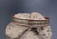 Bracelet magnétique en cuivre avec aimants Anti-Douleurs Rhumatisme Arthrose N4