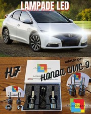 Set Full LED H7 Canbus Pour Honda Civic 9 Lumières Faisceau Blanc Puissant 6500