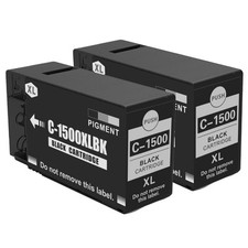 2 Noire Cartouches d'encre