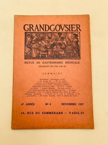Grandgousier revue - grandgousier, de