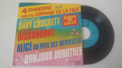 Disque vinyle 45t 4 - -,