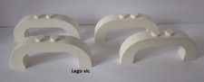 Lego 6183 x4 Arch 1x6x2 White