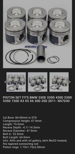 Piston standard bmw - piston,