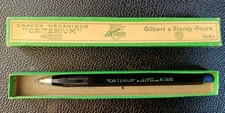 Crayon à dessin mécanique Criterium n°2615 de la marque Gilbert & Blanzy-Poure