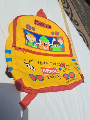Playskool vintage backpack - playskool, backpack-