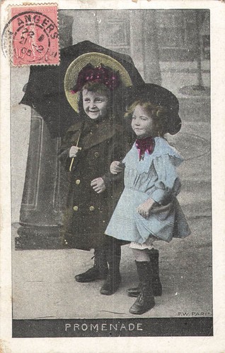 Promenade petites filles - promenade,