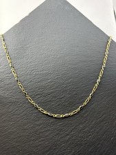 Chaîne avec Pierre noire (onyx?) - Or 18K - 7.82g - 42 cm