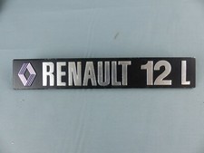RENAULT 12 L logo emblème