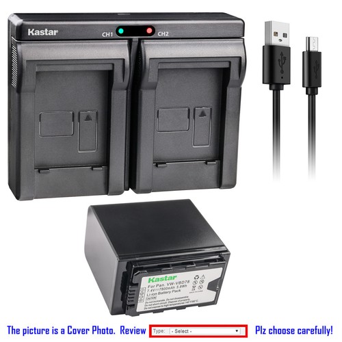 Kastar battery dual - battery, usb