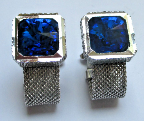 Boutons manchette maille - de,