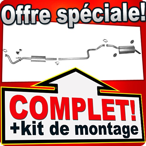 Système échappement pour - système, d'échappement