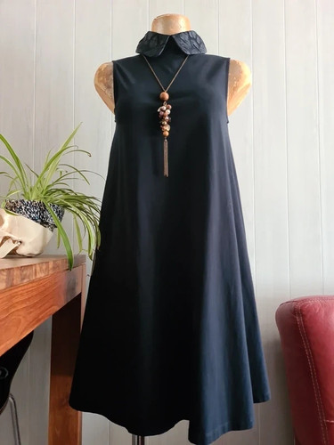 Robe femme bleu marine - bleu, cos