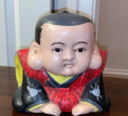 Japanese ceramic fukusuke - fukusuke, doll