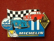 PINS ALPINE - RENAULT 8 - MICHELIN