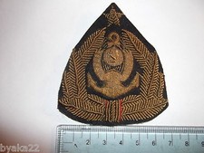 CCCP rare insigne russe brodé Marine Flotte Soviétique cocarde casquette URSS 2