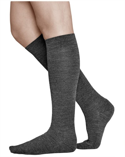 Chaussette haute laine - haute, 80%