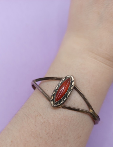 Bracelet manchette vintage - , en
