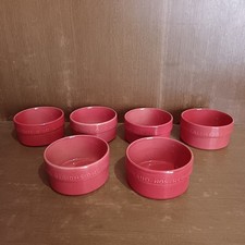 6 Plats À Four En Céramique, LeMont D'or Au Chaud, Staub, Rouge, France 