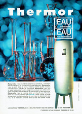 publicité Advertising  1222  1966  Thermor  chauffe-eau   eau chaude naturelle